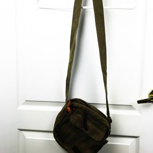Harwish Messenger Bag Crossbody Tan Denim PB2